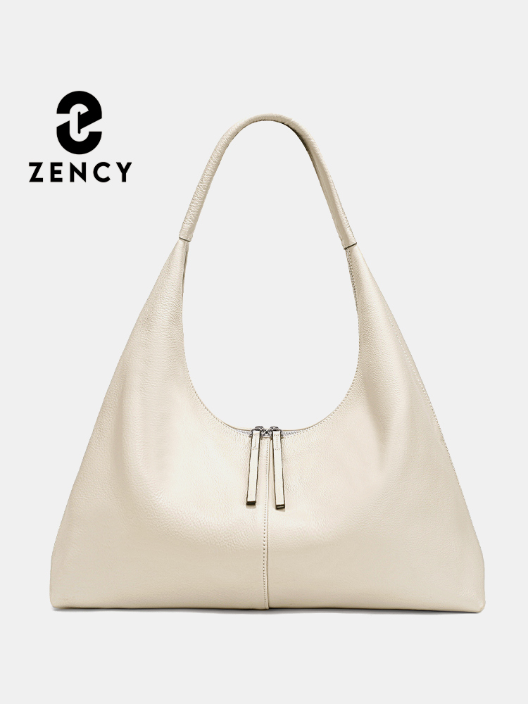 Women Bags Work - Zency Women's Genuine Leather Hobo Bag