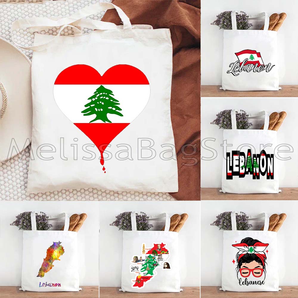 Women Bags Lebanon - Love Beirut Lebanese Lebanon Flag Roots