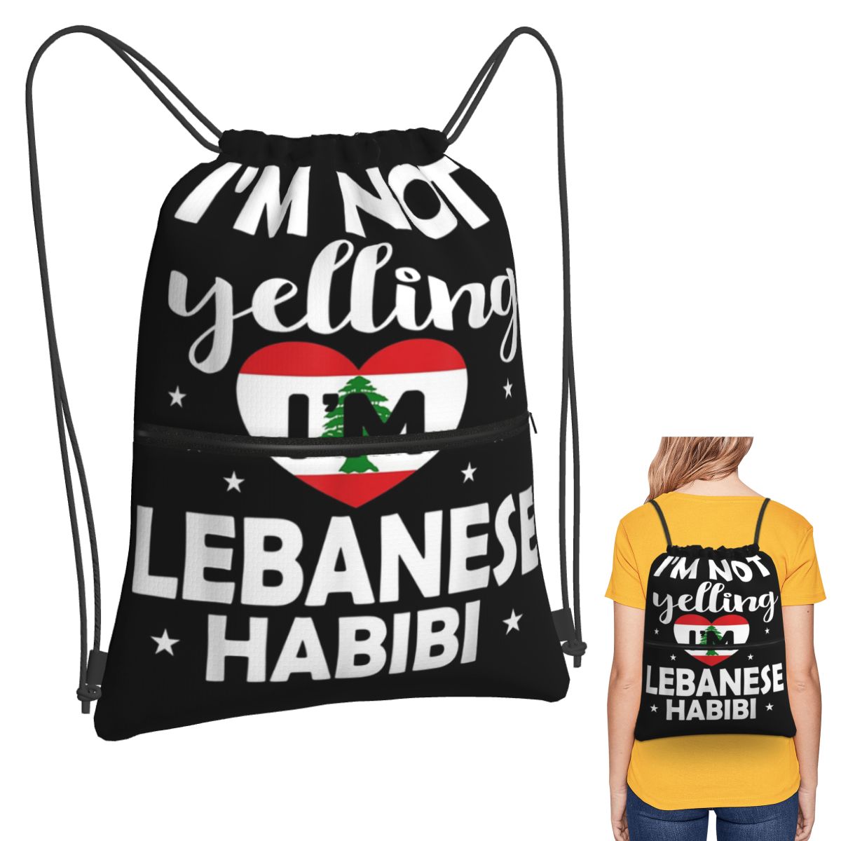 Women Bags Lebanon - Lebanese Flag Lebanon Heritage Lebanese Backpacks