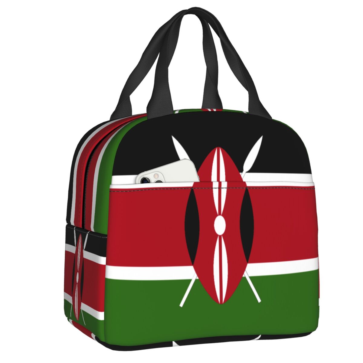 Women Bags Kenya - Custom Kenya Flag Thermal Insulated Lunch
