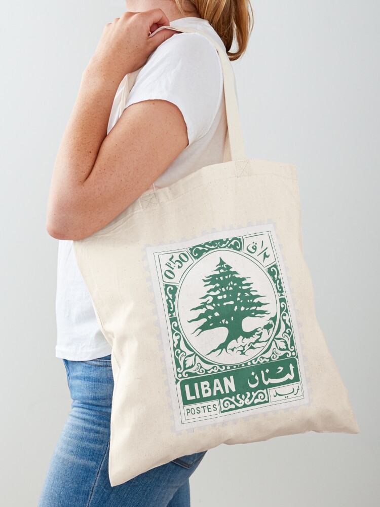 Women Bags Lebanon - LEBANON stamp Tote Bag tote bag