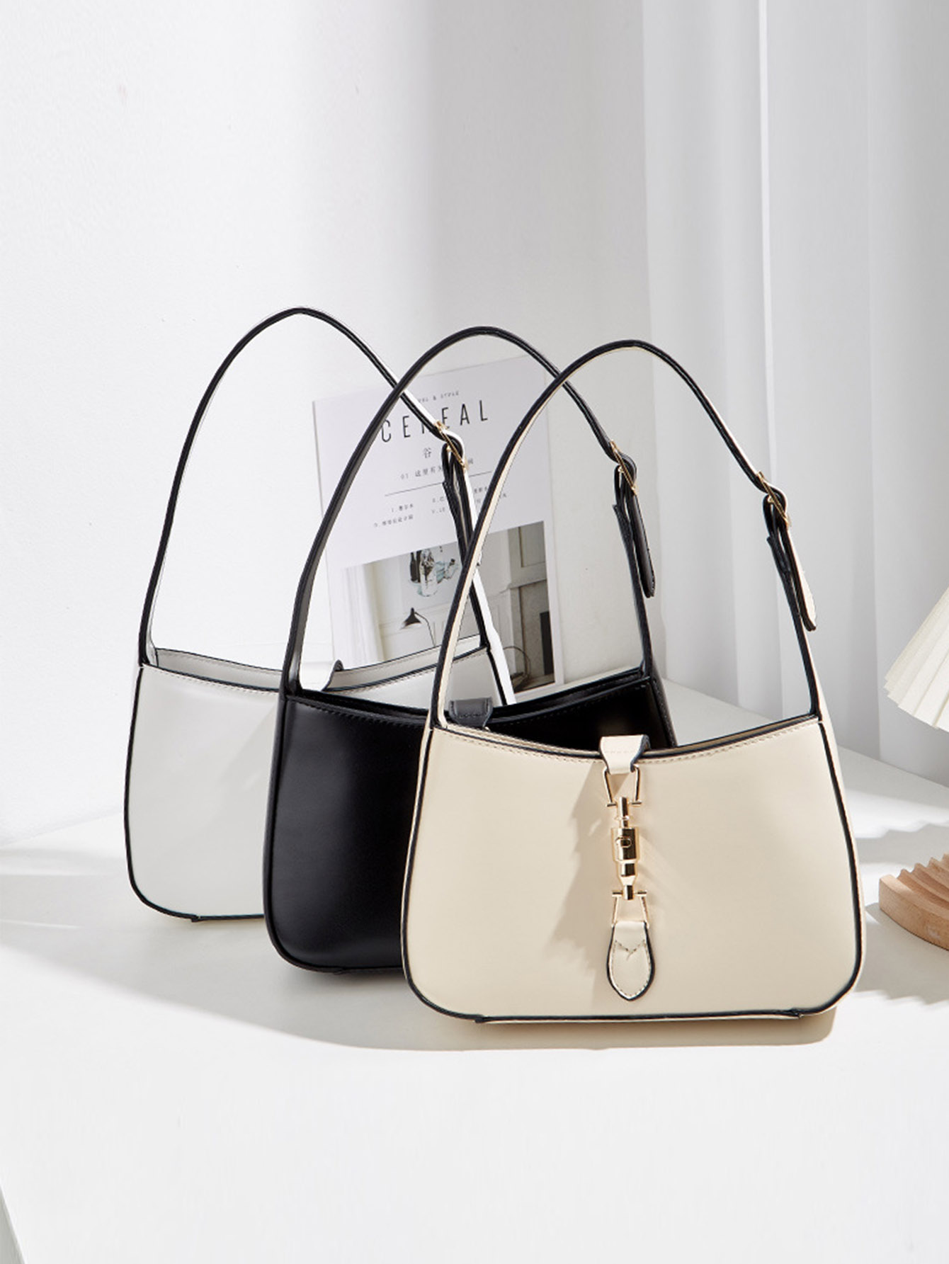 Half Moon Crescent - Trendy and Fashionable Crescent-Shaped Bag, Versatile