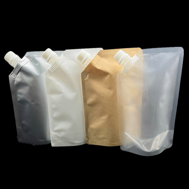 Women Bags Under 500 - 10pcs 500/1000ml Liquid Packing Bag Standing