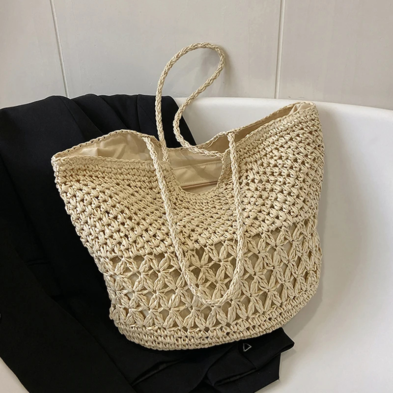 Casual Design Straw Weave Bags - đánh giá và giá Women Bags On Sale