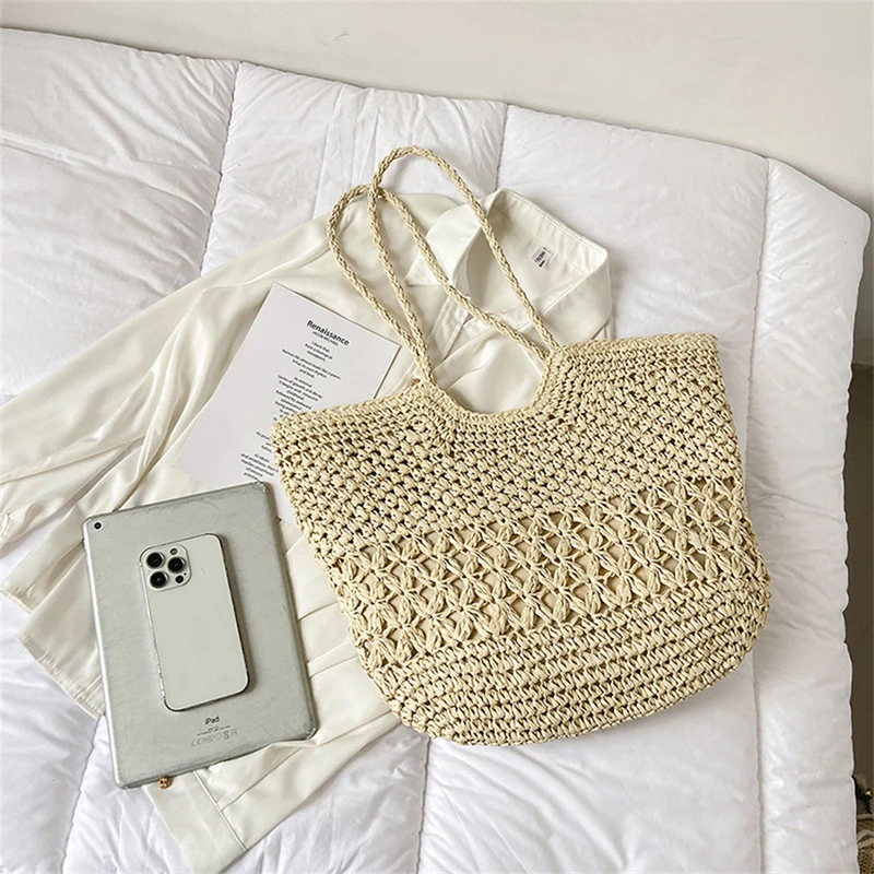 Casual Design Straw Weave Bags - đánh giá và giá Women Bags On Sale