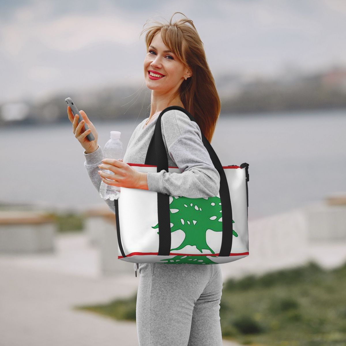 Custom Flag Of Lebanon Beach T - đánh giá và giá Women Bags Lebanon