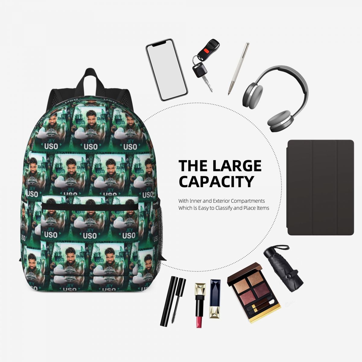Winner WWE Jey Uso Backpack Da - đánh giá và giá Women Bags Winners