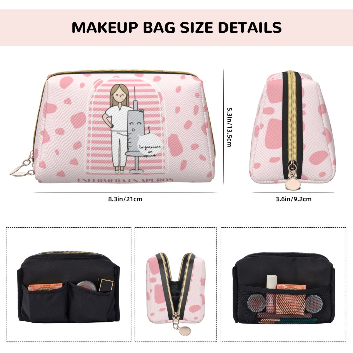 Doctor Nurse Large Makeup Bag  - đánh giá và giá Doctor Bag Leather