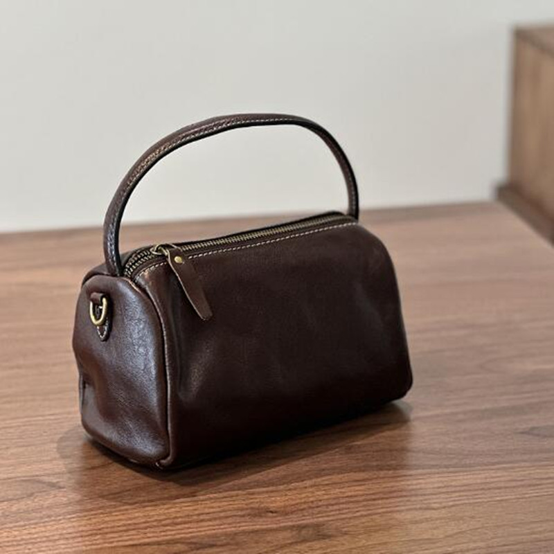 Retro Classic Cow Leather Shou - đánh giá và giá Doctor Bag Leather