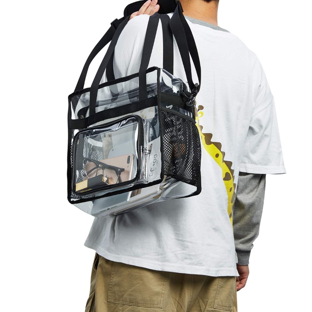 Clear Tote Bag Heavy Duty Plas - đánh giá và giá Women Bags Work