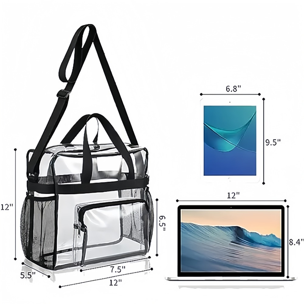 Clear Tote Bag Heavy Duty Plas - đánh giá và giá Women Bags Work
