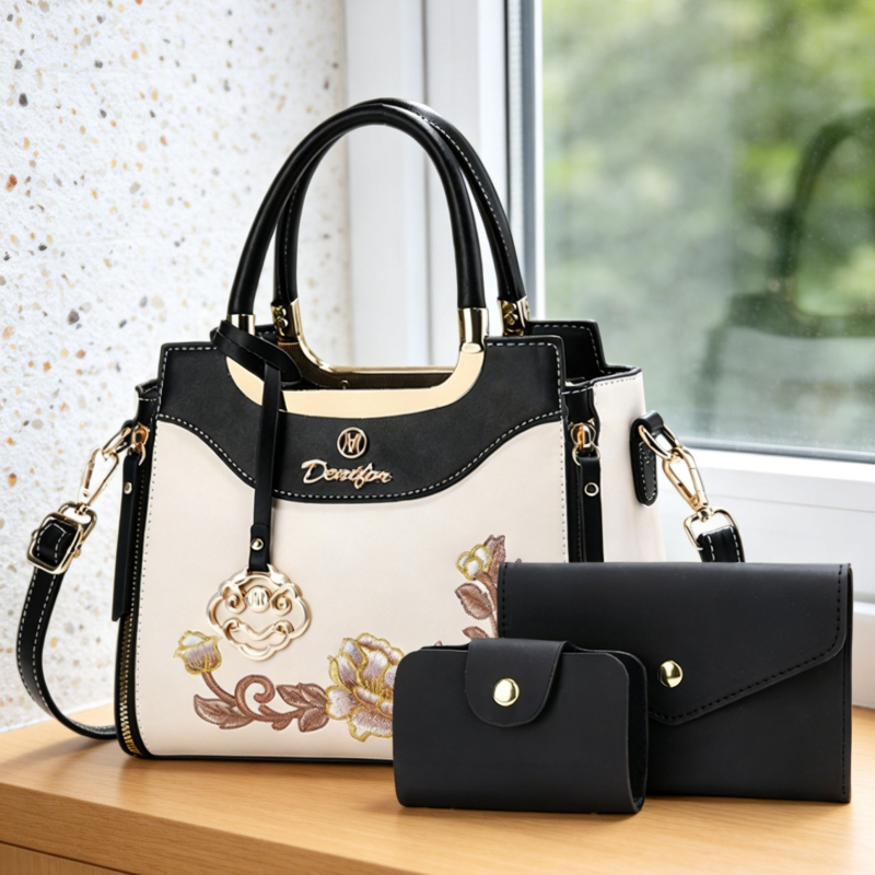 3-piece set of high-quality em - đánh giá và giá Women Bags Work