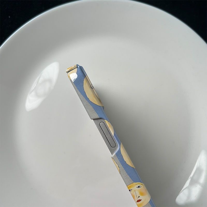 Vintage Blue Striped Face Cres - đánh giá và giá Half Moon Crescent