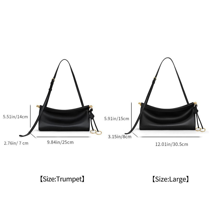 Luxury Serpentine Shoulder Bag - đánh giá và giá Half Moon Crescent
