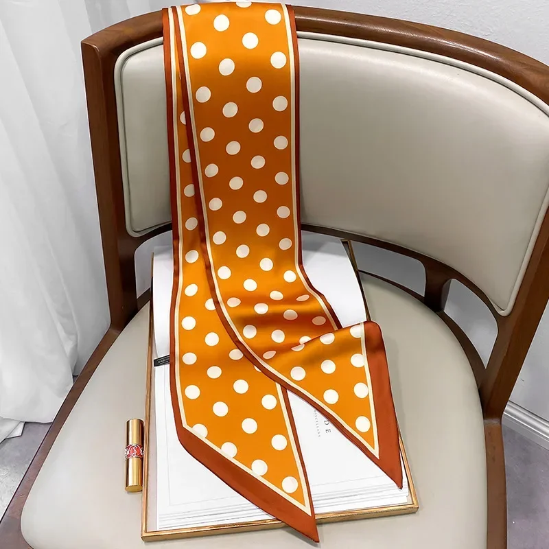 Design Print Skinny Scarf Plai - đánh giá và giá Women Bags Brands