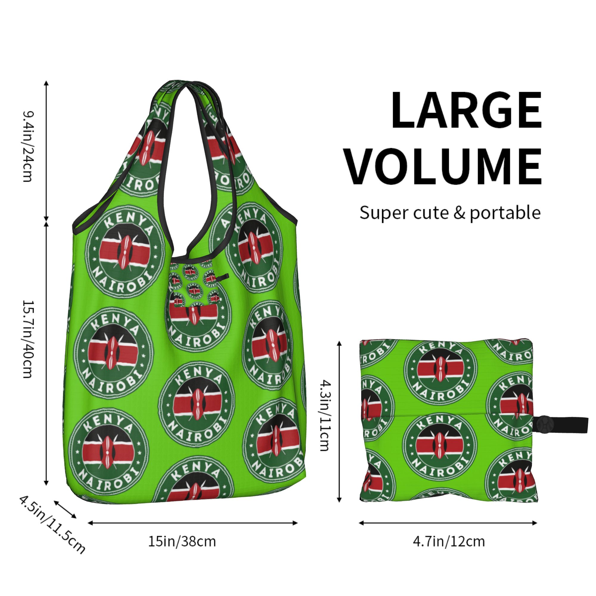 Reusable Kenya Nairobi Flag  S - đánh giá và giá Women Bags Kenya