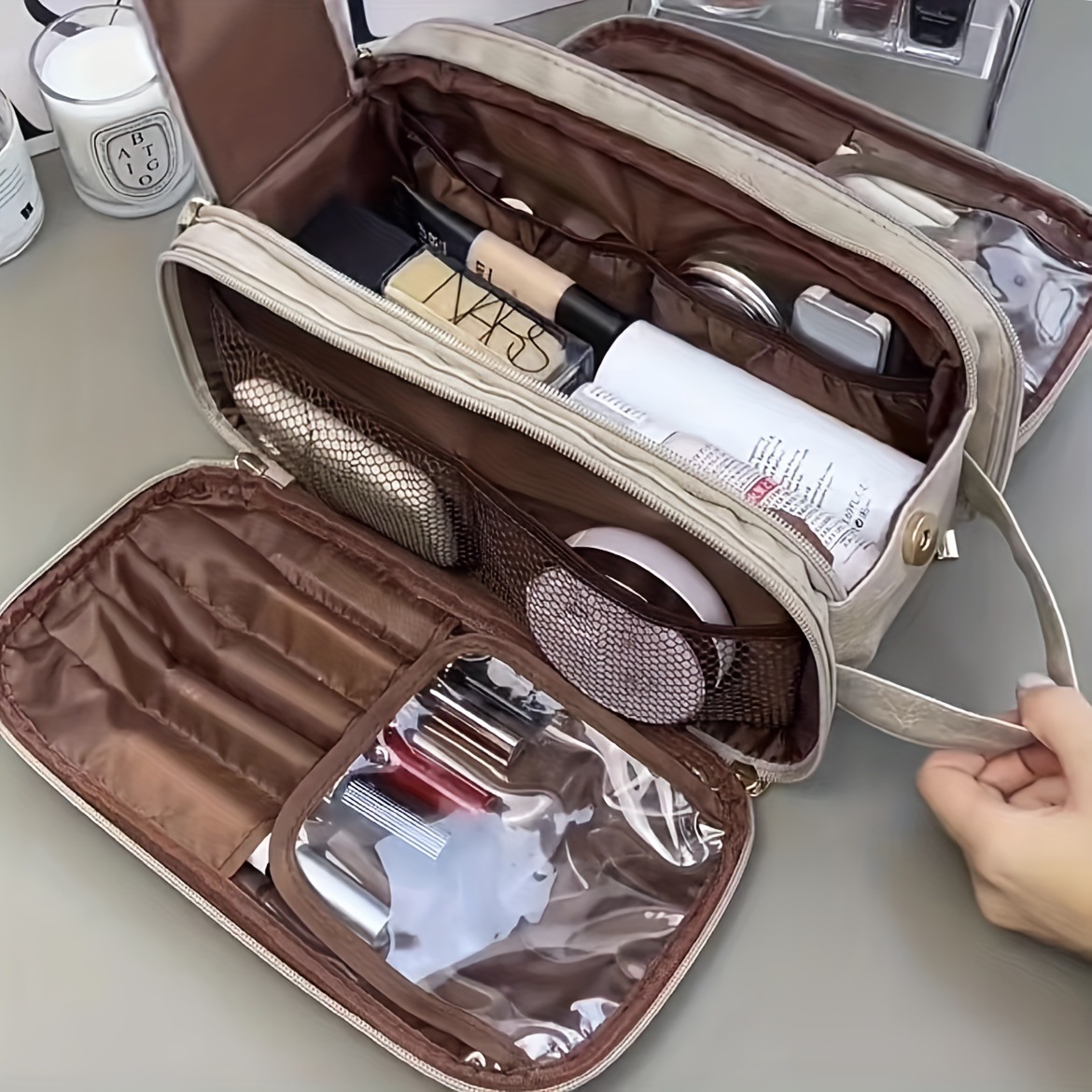 New multifunctional makeup bag - đánh giá và giá Women Bags Goyard