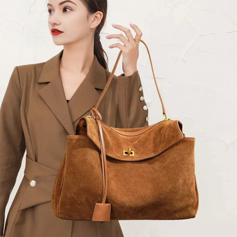 Autumn Winter Women's Suede ge - đánh giá và giá Women Bags On Sale