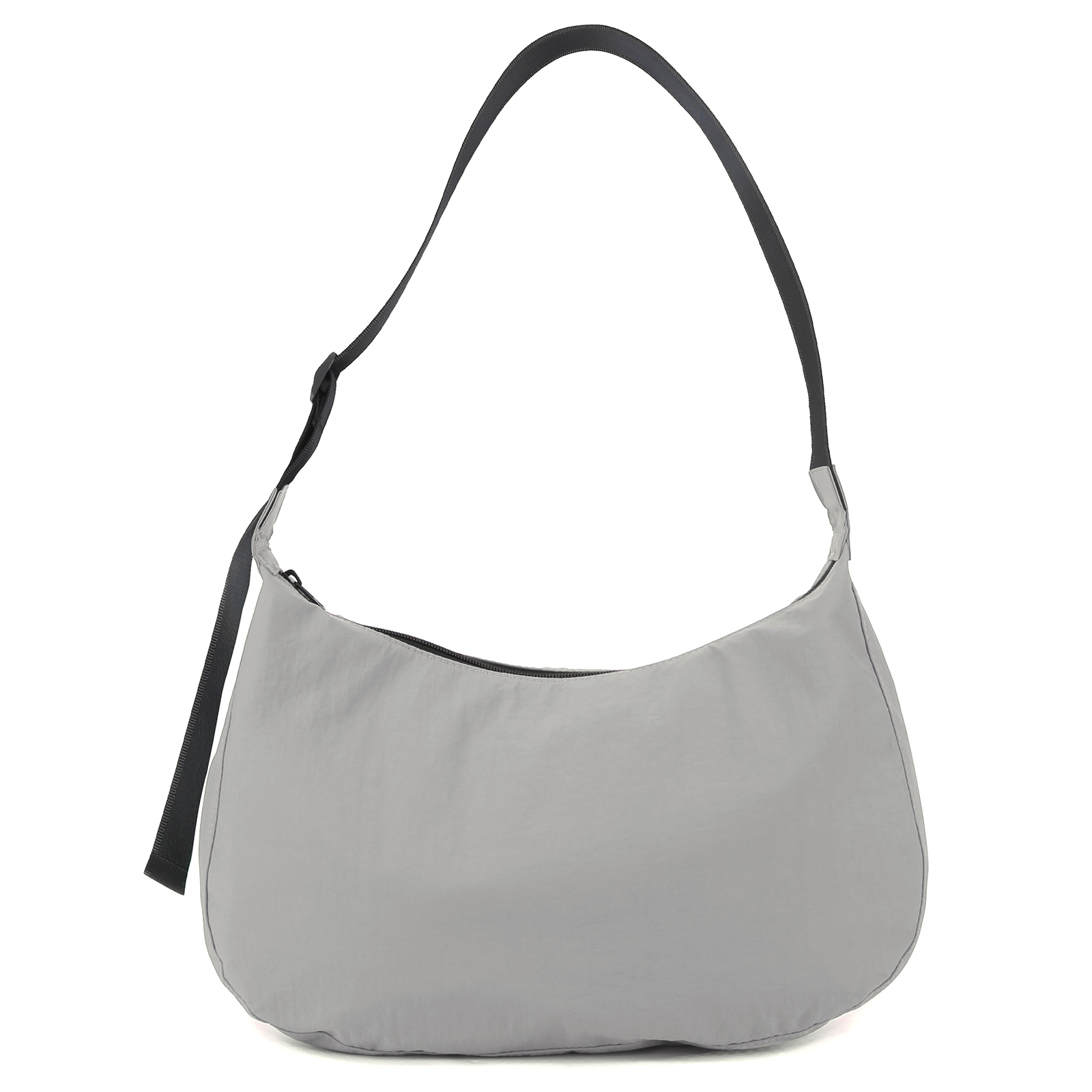 Women Nylon Shoulder Bag Zippe - đánh giá và giá Half Moon Crescent