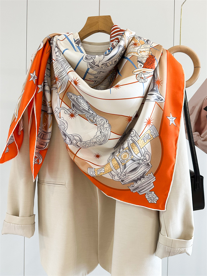 Luxury Brand Scarf Large Silk  - đánh giá và giá Women Bags Brands