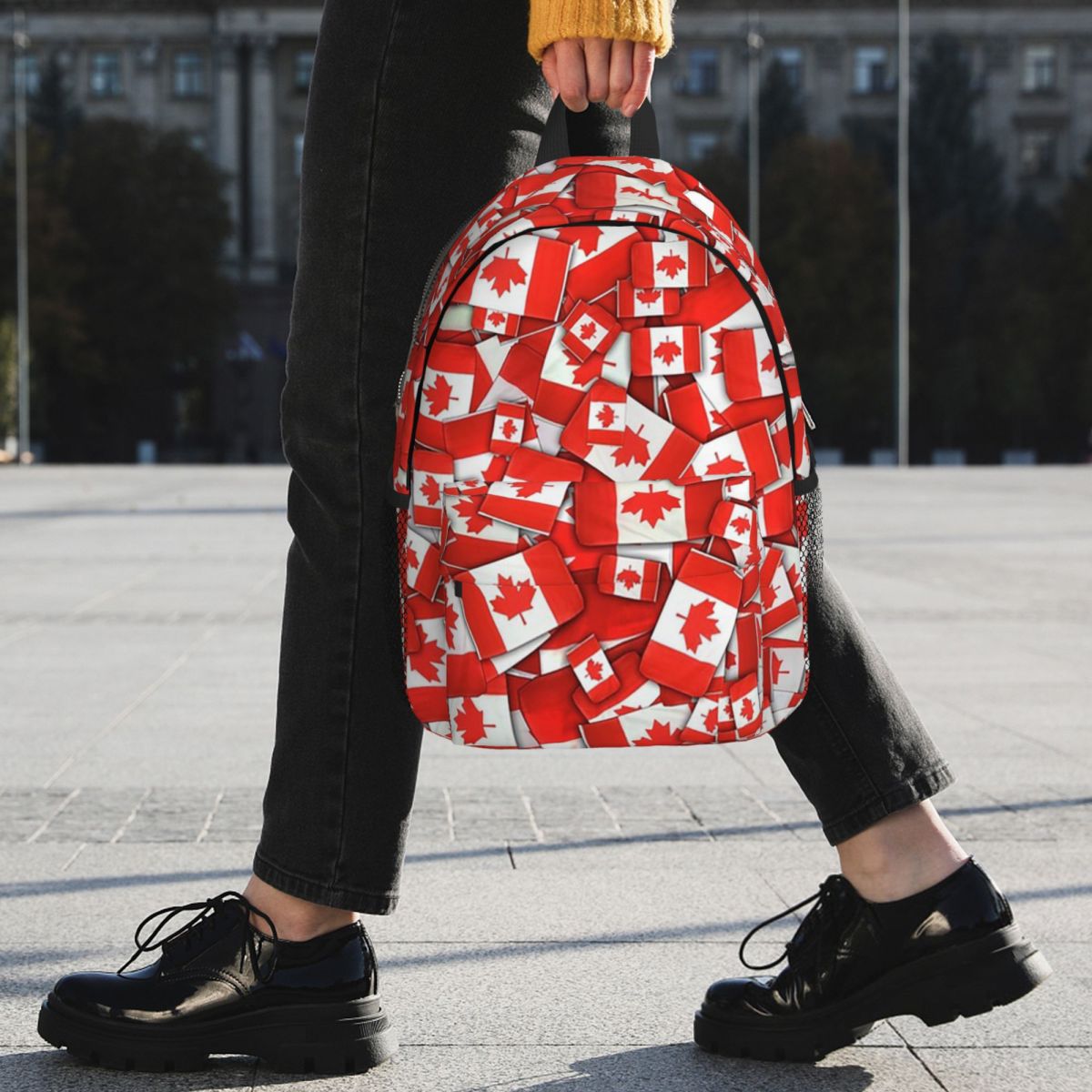 Canada Flag Pattern Backpack H - đánh giá và giá Women Bags Canada Sale