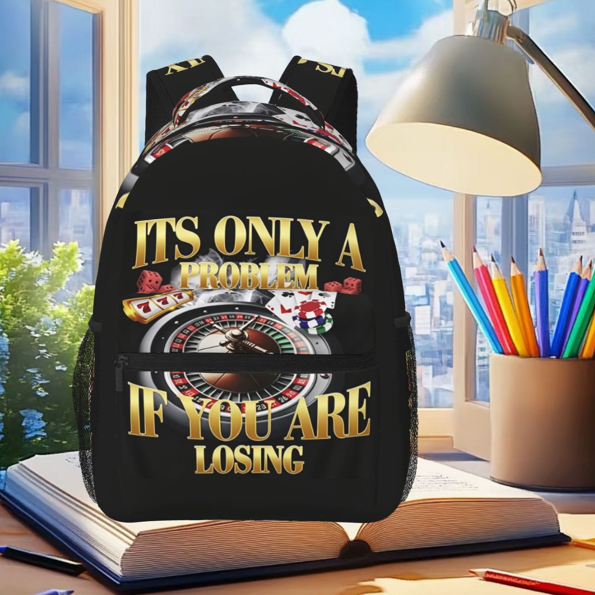 Winners Never Quit Funny Gambl - đánh giá và giá Women Bags Winners