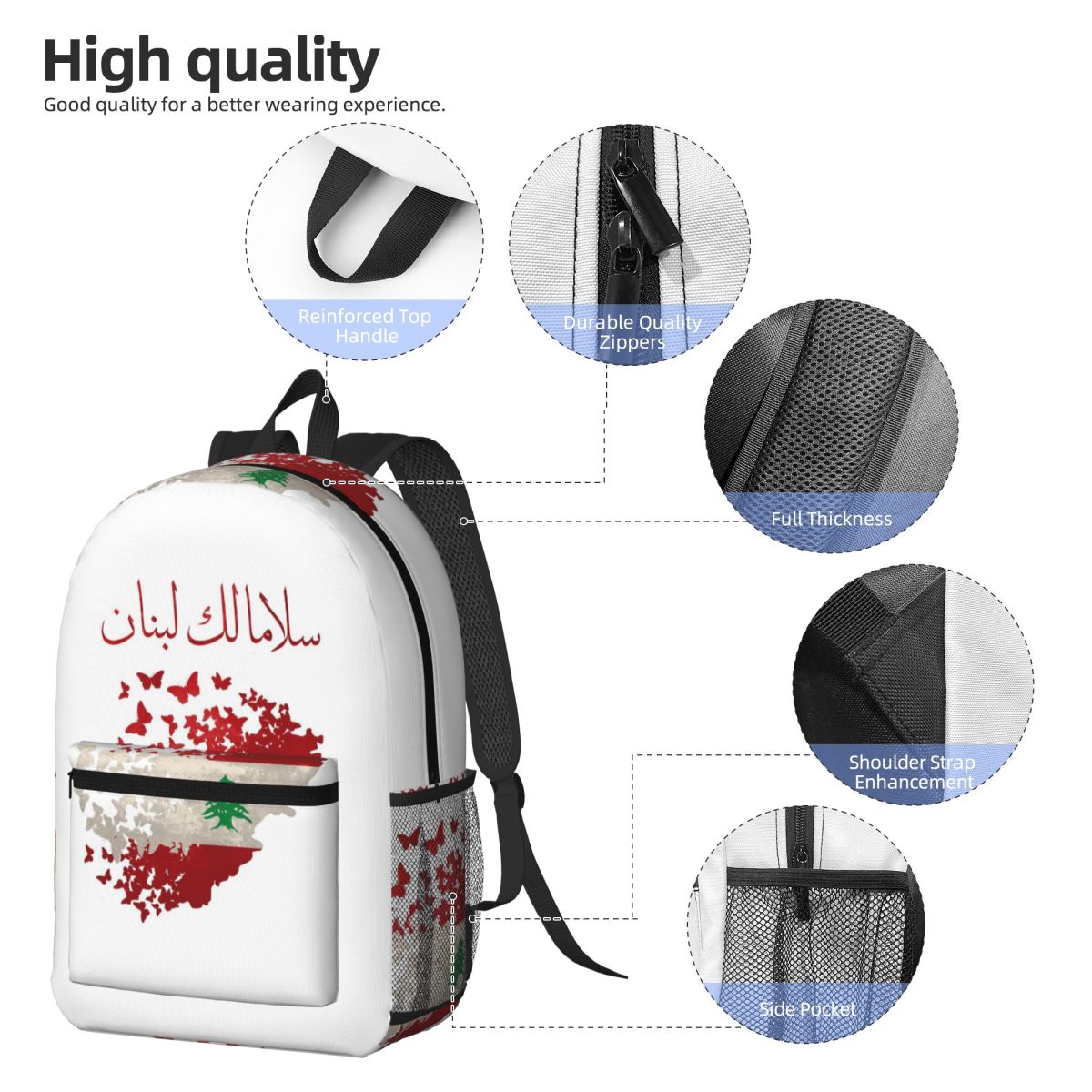 May Peace Come To Lebanon Back - đánh giá và giá Women Bags Lebanon