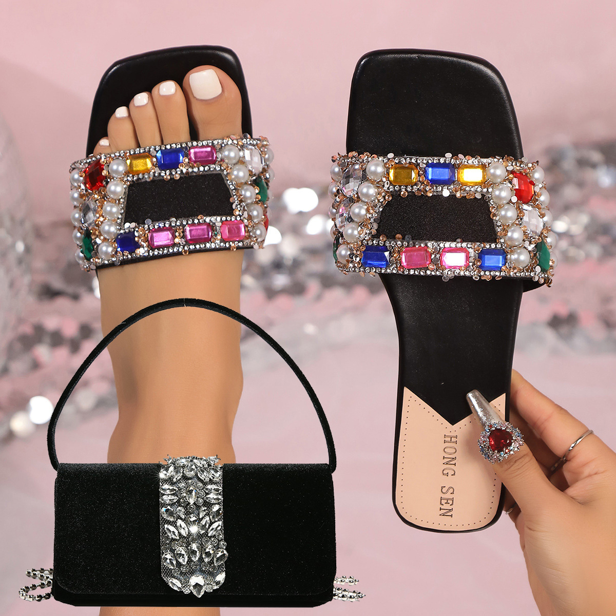 Colorful Flat Slippers For Wom - đánh giá và giá Women Bags 2026