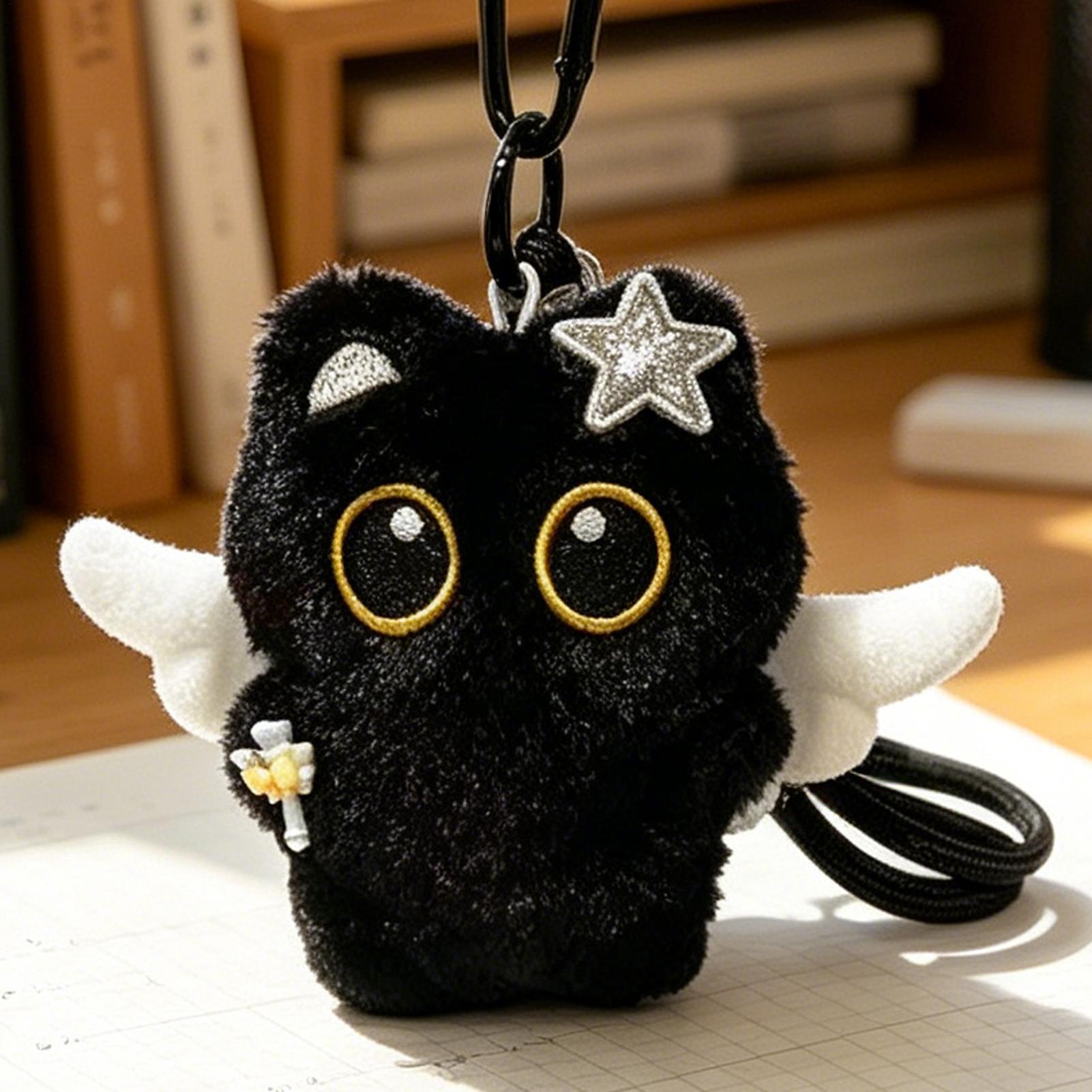 Black Cat Plush Shape Bag Char - đánh giá và giá Women Bags Louis Vuitton