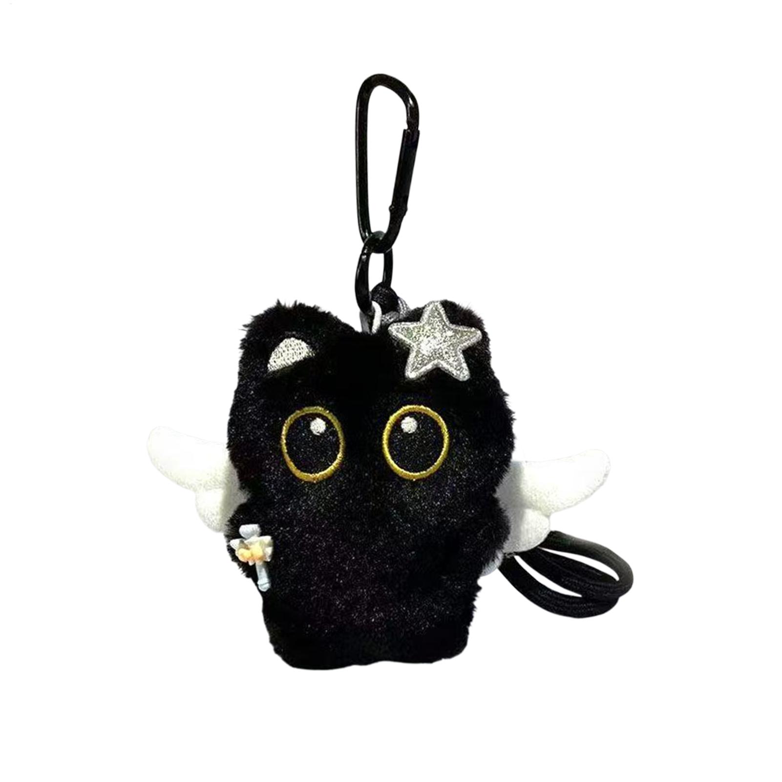 Black Cat Plush Shape Bag Char - đánh giá và giá Women Bags Louis Vuitton
