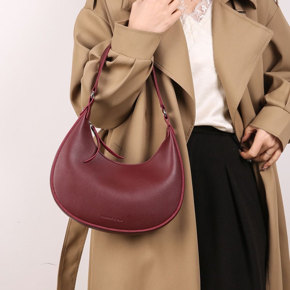 Fashion PU Leather Half Moon S - đánh giá và giá Half Moon Crescent