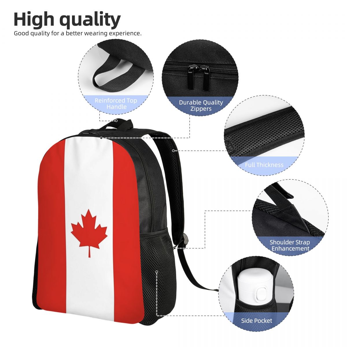 Canada Flag National Culture B - đánh giá và giá Women Bags Canada Sale