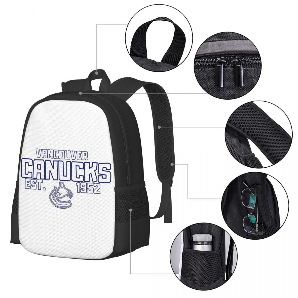 Vancouver Canucks Hockey Canad - đánh giá và giá Women Bags Canada Sale