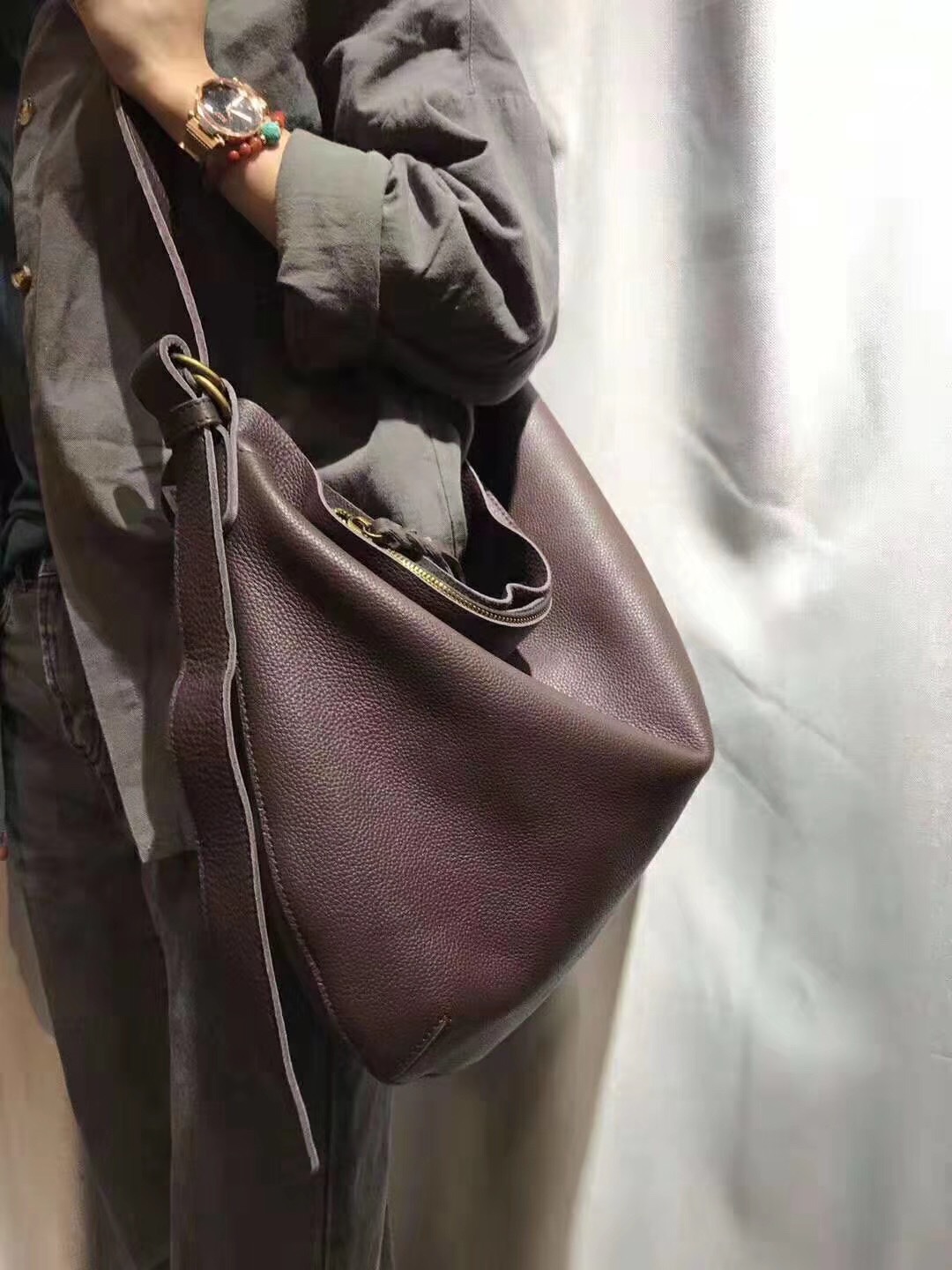 Balo Nữ Da Thật Chính Hãng Da  - đánh giá và giá Doctor Bag Leather